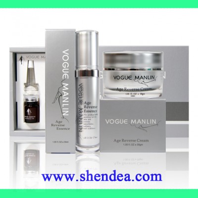 VOGUE MANLIN Age Reverse Anti aging Moisturizing Firming cosmetics skin care face eye night cream essence serum ampoules vial